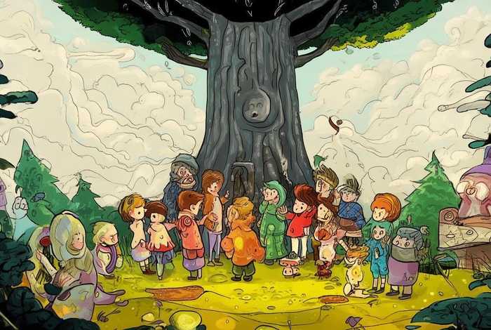 儿童神奇故事民间传说、儿童神话故事民间传说