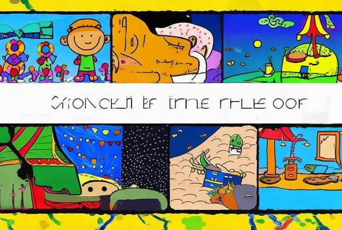 儿童故事自制绘本画简单；幼儿自制绘本故事6张简单图