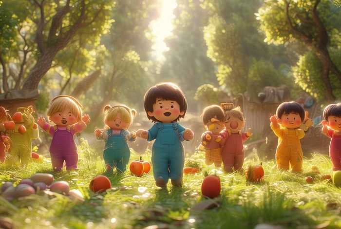 儿童故事嘎嘣脆（嘎嘣嘎嘣脆童谣）