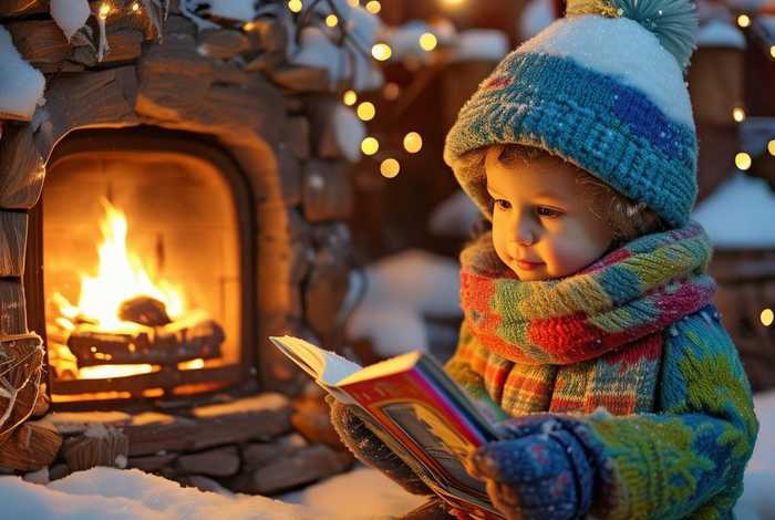 儿童故事冬天（冬天的幼儿故事绘本）