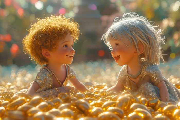 儿童故事金瓜银豆，金瓜儿和银豆儿的故事全文