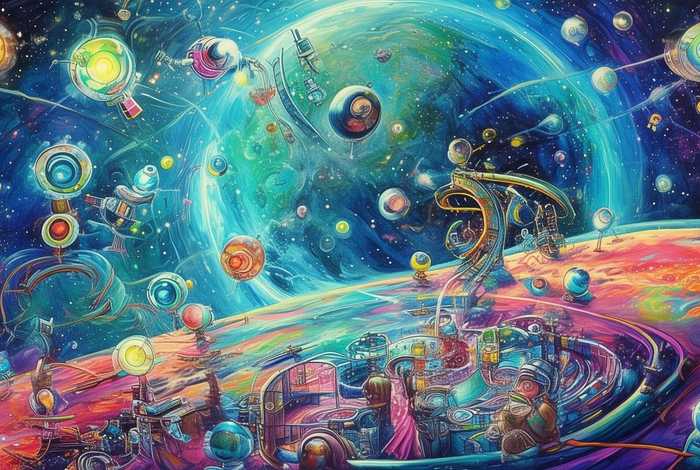 儿童科学幻想绘画图片有吗 - 儿童科学幻想绘画图片说明