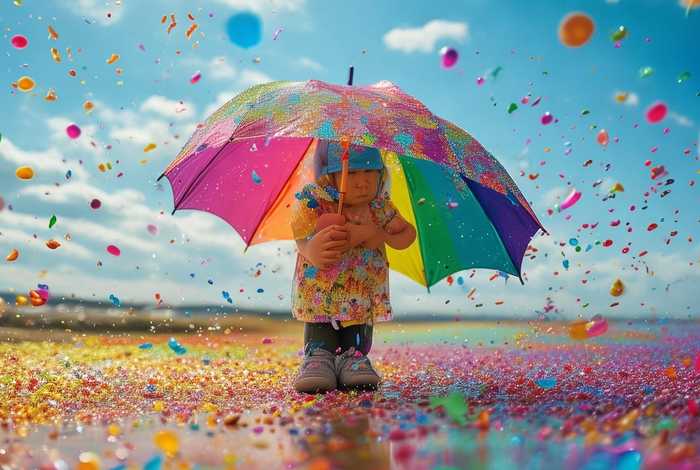 儿童故事彩虹雨伞、彩虹雨的幼儿故事 儿童故事彩虹雨伞、彩虹雨的幼儿故事