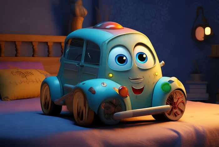 儿童睡前小故事会说话的小汽车 会说话的睡前故事书