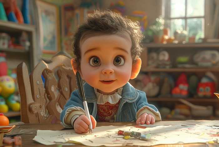 儿童故事信，儿童故事写信