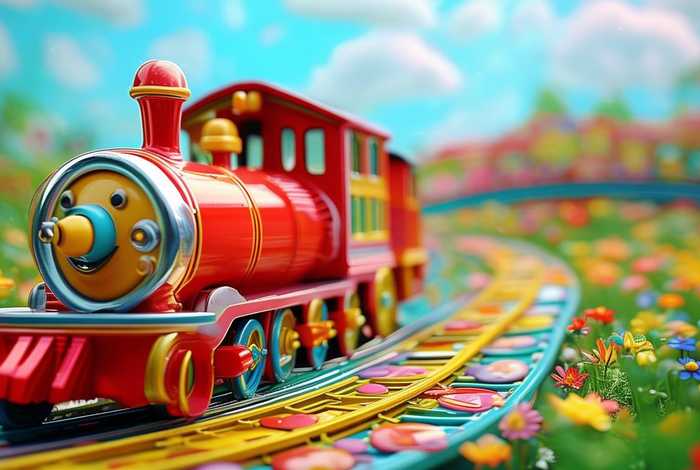 儿童故事红色火车,儿童绘画红色的小火车 儿童故事红色火车,儿童绘画红色的小火车
