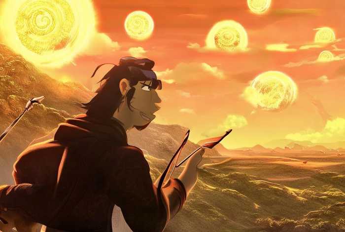 儿童睡前故事动画片后羿射日（后羿射日动画片的故事）