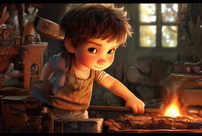 儿童故事小铁匠；小铁匠的故事