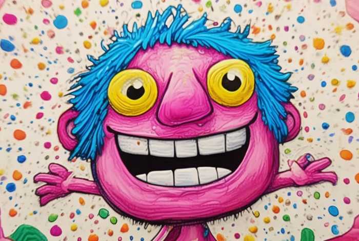 儿童水粉纸卡通画（儿童水粉画卡通人物）