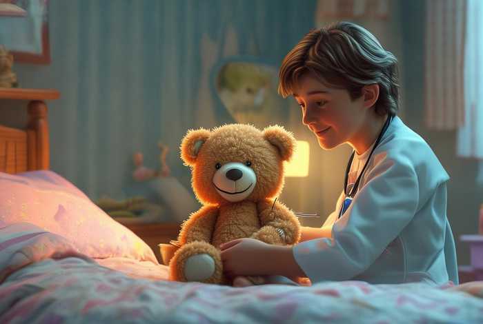 儿童故事睡前小熊拔牙、睡前小故事小熊拔牙