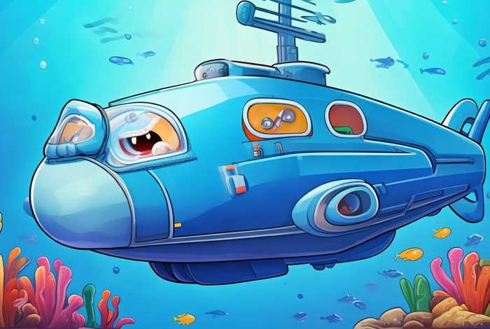 儿童潜水艇科普视频；儿童潜水艇画法