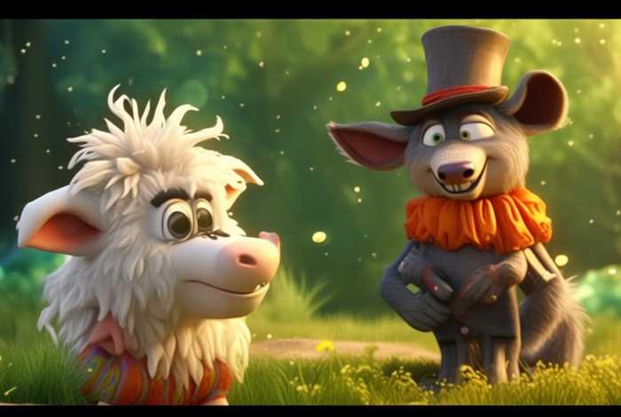 儿童故事山羊和狼 - 幼儿故事山羊和狼 儿童故事山羊和狼 - 幼儿故事山羊和狼