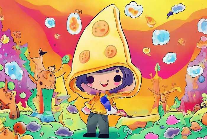 儿童故事煎饼帽子图书封面 - 幼儿故事煎饼帽子