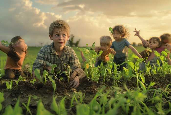 儿童成语故事拔苗助长配乐；幼儿成语故事拔苗助长