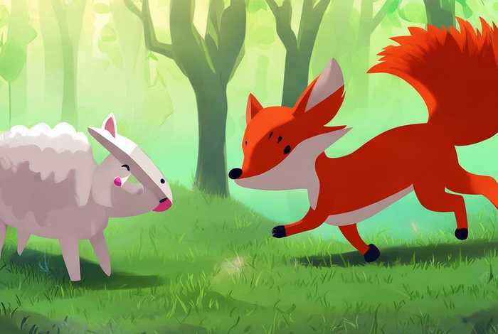 儿童故事狐狸与小羊视频 - 狐狸和小羊的故事视频