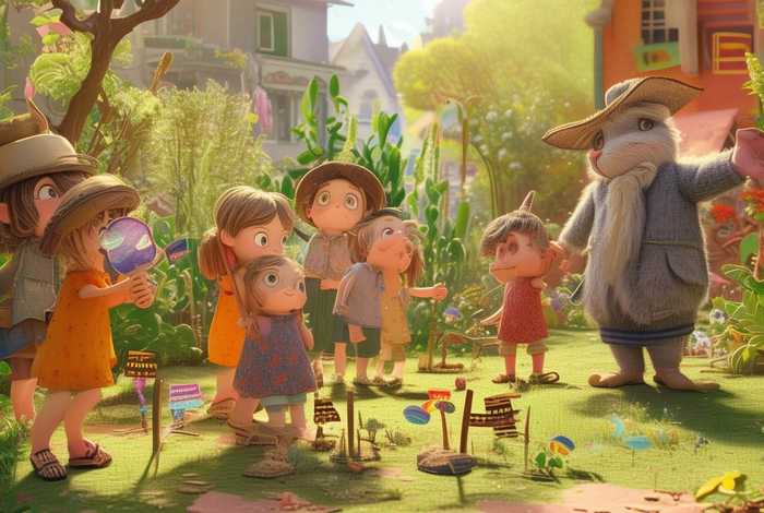 儿童故事中草药 - 关于中草药的幼儿故事