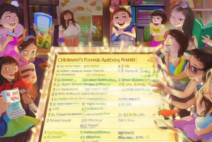 儿童女作家排行榜，儿童女作家排行榜最新