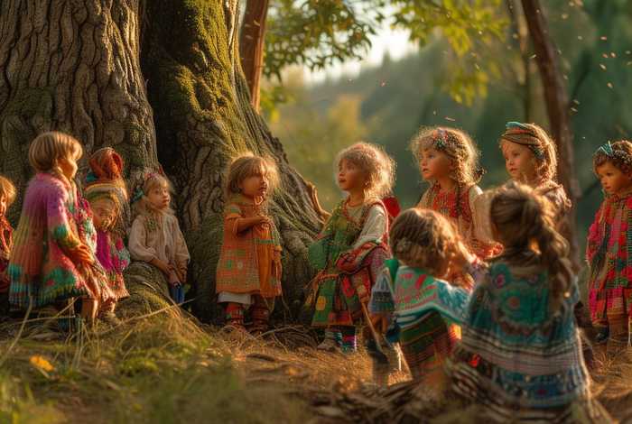 儿童民间故事完整版；小儿民间故事