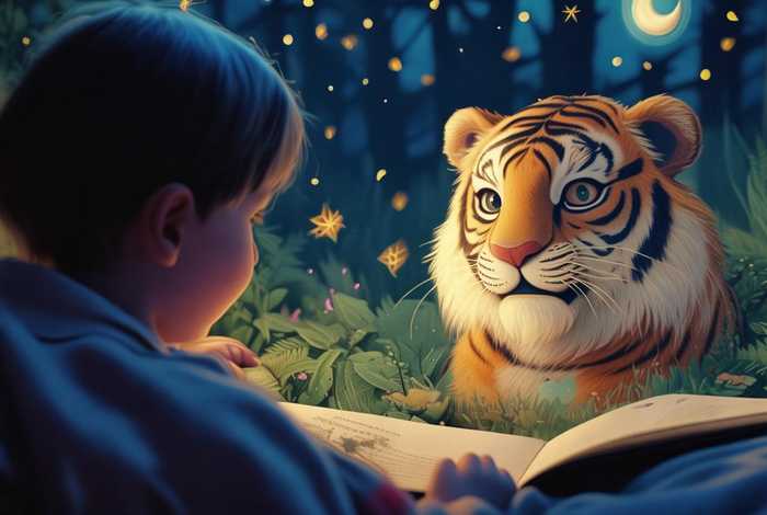 儿童睡前故事老虎捕食故事（老虎睡前小故事）