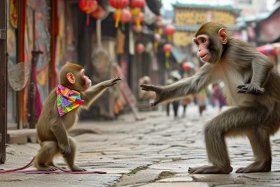 monkey see monkey do什么意思 - monkey see and monkey do什么意思