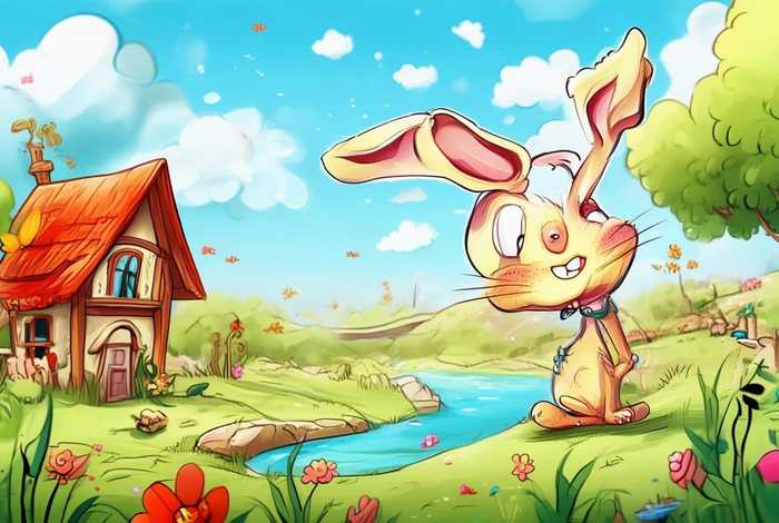 儿童画关于兔子的故事(画关于兔子童画的画) 儿童画关于兔子的故事(画关于兔子童画的画)