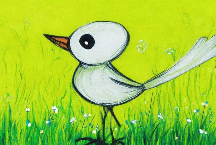 儿童画小鸟简笔画 - 儿童怎么画小鸟简笔画