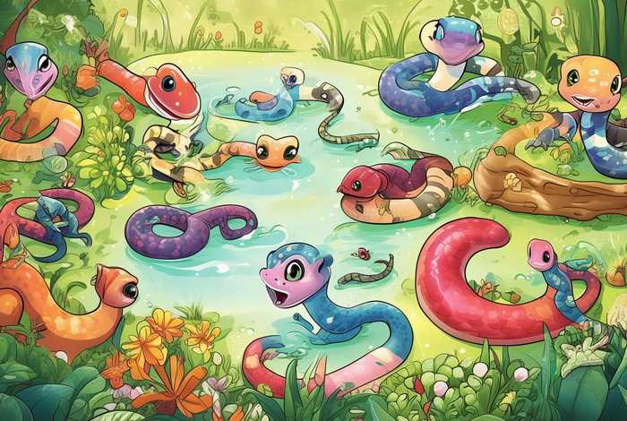 儿童蛇故事大全集；蛇的幼儿故事大全