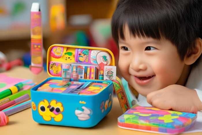 儿童手工文具、儿童手工文具盒小学生