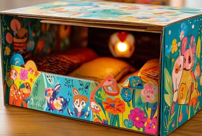 儿童故事盒子素材打印（故事盒子幼儿）