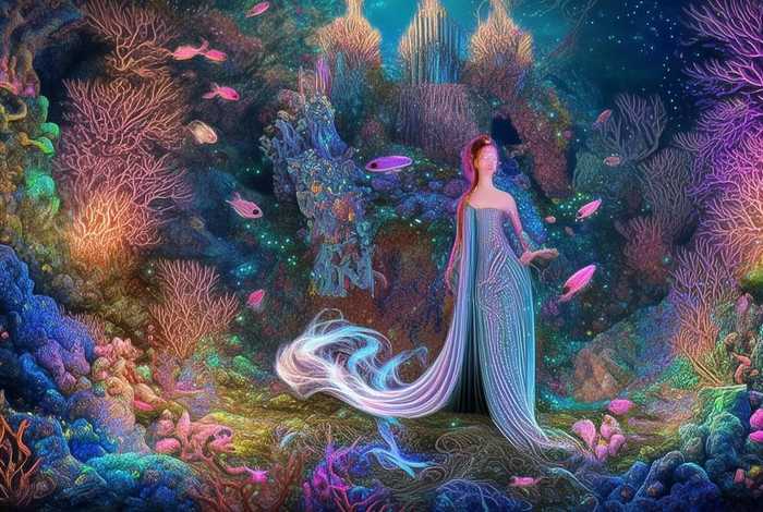 儿童故事海龙王的故事，海龙王的女儿故事