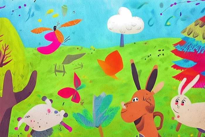 儿童绘画本故事和图片、儿童绘本画图片大全 手绘