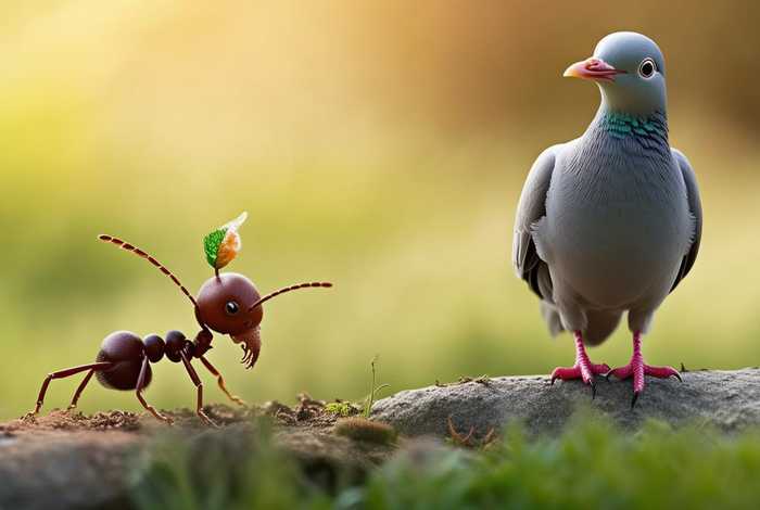 儿童故事蚂蚁和鸽子的故事;蚂蚁和鸽子的故事道理 儿童故事蚂蚁和鸽子的故事;蚂蚁和鸽子的故事道理