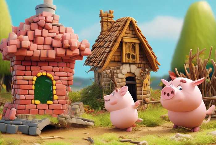 儿童故事在线听免费三只小猪盖房子 三只小猪盖房子的故事在线收听