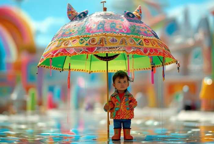 儿童故事绘本奇怪的雨伞、幼儿绘本故事奇怪的雨伞