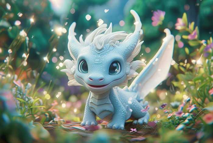 儿童故事白龙马儿歌视频；儿歌视频《白龙马》