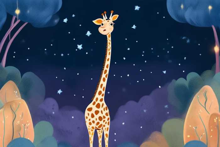 儿童睡前故事长颈鹿的故事，长颈鹿的故事睡前故事视频大全