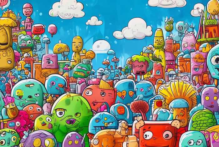 儿童漫画图片大全 图（儿童漫画图片大全人物 手绘）