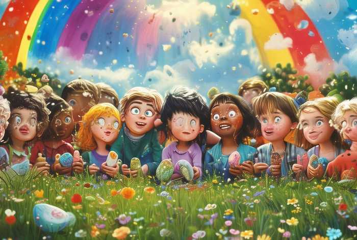 儿童故事彩虹的约定、彩虹的约定儿童版