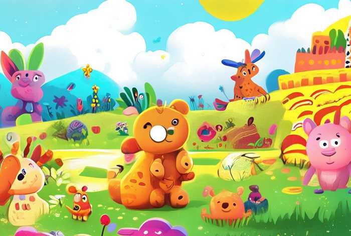 儿童插画图片素材；儿童插画图片素材高清