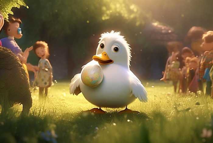 儿童故事鹅下蛋 - 会下蛋的鹅 故事