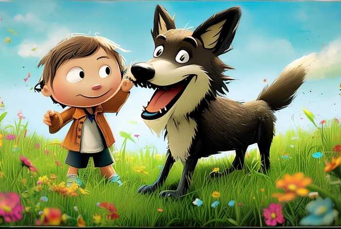 儿童故事狼来了1-3岁 - 幼儿故事 狼来了