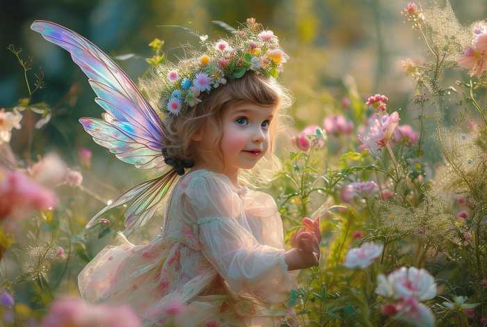 儿童花仙子图片（儿童花仙子图片可爱）
