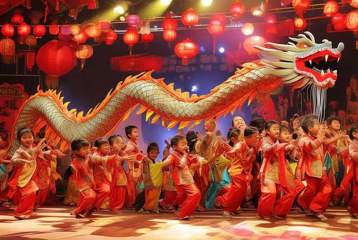 儿童舞龙视频、少儿舞龙视频表演