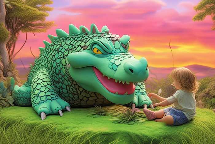 儿童睡前故事鳄鱼蛋糕 鳄鱼蛋糕绘本故事