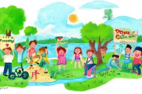 保护地球 儿童，保护地球儿童画 简单