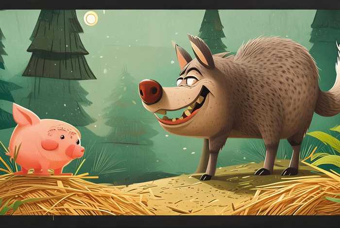 儿童故事小猪和大灰狼（大灰狼和小猪的故事在线听）
