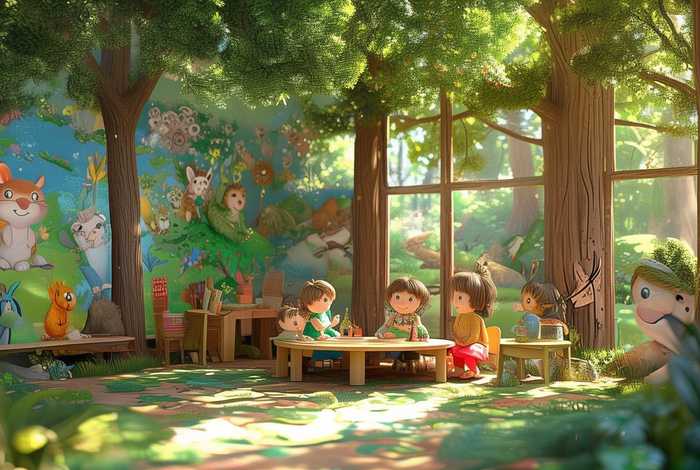 儿童森林动物故事，森林里的小动物故事幼儿园