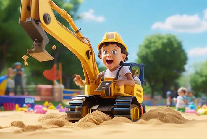 儿童挖掘机的故事,少儿挖掘机的故事视频 儿童挖掘机的故事,少儿挖掘机的故事视频