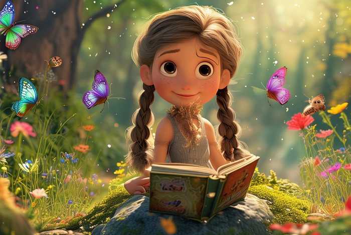 6岁女童小故事；6岁小女孩故事