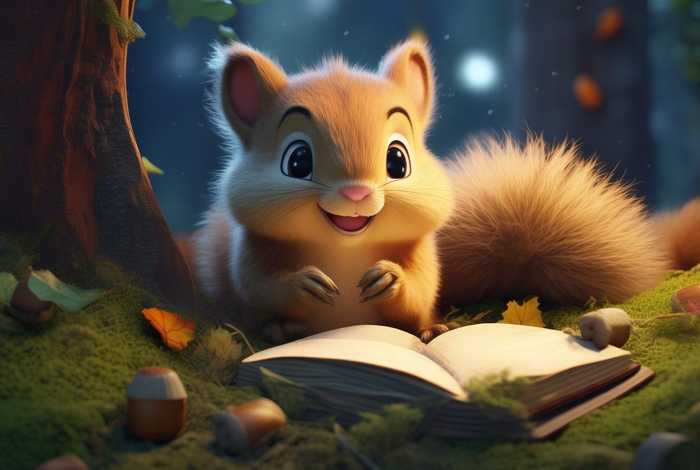 儿童睡前故事小松鼠；小松鼠睡前故事文字版